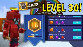 The New Level 30 Update + Free Leeching 3 In Bedwars [Blockman Go]