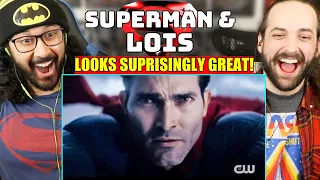 SUPERMAN & LOIS - Season TRAILER REACTION!! (Man Of Steel | Tyler Hoechlin | CW)