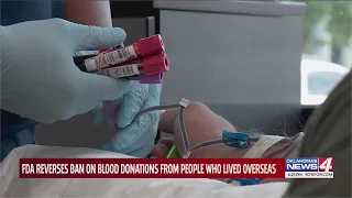 FDA change to 20-year 'mad cow' ban allows for more Oklahoma blood donors