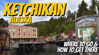 Ketchikan Alaska | Self-Guided Tour | Map Included!  #cruising #alaska #travel #ketchikan #tour #Map