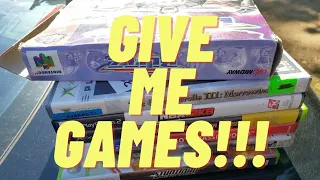 Live Video Game Hunting: Great Flea market score!