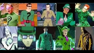 Riddler – Evolution in series, films & cartoons / Charada - Evolução em series, filmes e animações