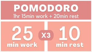 Pomodoro Technique 25/5 - Pomodoro Timer