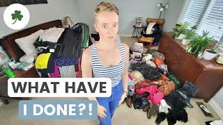 ☘️ REcluttering My Closet 😬 • Putting Back The Clothes I Removed Last Year