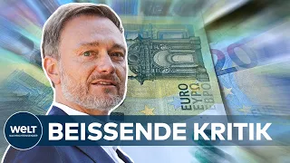 KRITIK AN FINANZMINISTER: Lindner verteidigt Steuerpläne als "sozial ausgewogen" | WELT Thema