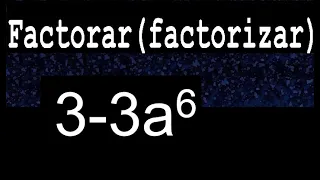 3-3a6 factorar descomponer factorizar polinomios varios metodos
