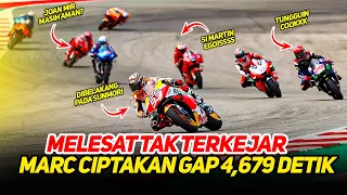 BALAPAN PALING EDAAANN! MARC MARQUEZ CIPTAKAN GAP PENUH, PEMBALAP LAIN SEPERTI SUNMORI DI BELAKANG??