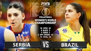 Serbia vs Brazil - Highlights | Women's World Championship 2018