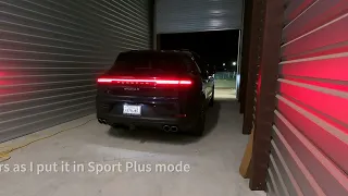 2024 Porsche Cayenne S - Sport Exhaust start & rev