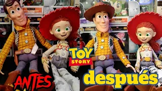 restauración de Woody y Jessie