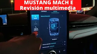 Ford Mustang Mach E: Revisión sistema multimedia