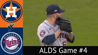 Astros VS Twins ALDS Condensed Game 4 Highlights 10/11/23