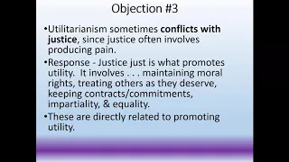 Mill's moral theory: utilitarianism Part 2