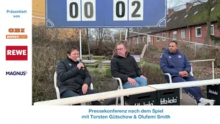 Pressekonferenz nach dem Spiel Bremer SV - Eintracht Norderstedt  | 19.02.2023