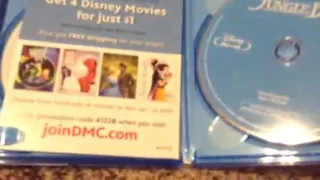 The Jungle Book Blu-Ray combo pack unboxing