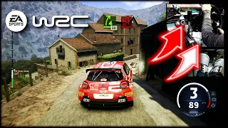 Citroën C3 Rally Mediterraneo Super narrow / Thrustmaster wheel shifter + handbrake EA Sports WRC