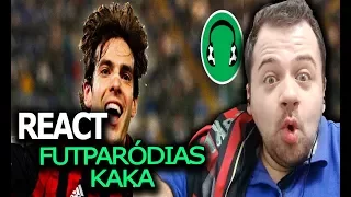 REACT ♫ KAKÁ: O Menino de Ouro | Paródia Sugar - Maroon 5 ( FutParódias )  | ‹ TIAGO REACT ›