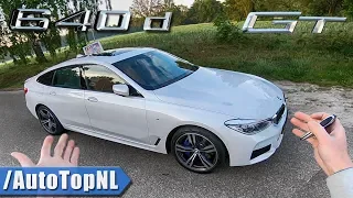 2019 BMW 6 Series GT 640d xDrive AUTOBAHN POV REVIEW as DRIVER & PASSENGER by AutoTopNL