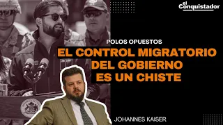 "El Control migratorio del Gobierno es UN CHISTE", Johannes Kaiser | Polos Opuestos