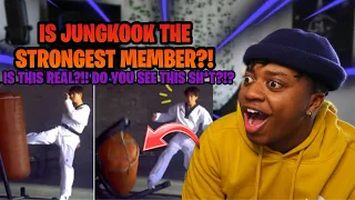 JUNGKOOK is a REAL LIFE POWER RANGER!  (IS JUNGKOOK THE STRONGEST IN THE GROUP?!)