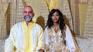 Raffinement avec Sarra Messan ❤️ à: Un mariage d'exception au cœur du Maroc @visitmorocco