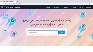 SpeedLab by BrowserStack - Test your website speed across multiple browsers and devices!