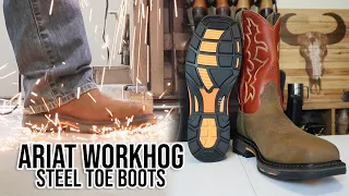 Ariat Steel Toe WorkHog Boots EXTENDED TEST!