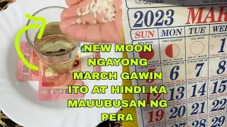 NEW MOON NGAYONG MARCH GAWIN ITO AT HINDI KA MAUUBUSAN NG PERA-APPLE PAGUIO7