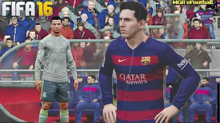 FIFA 16 - El Clásico FC Barcelona vs Real Madrid | MGR eFootball