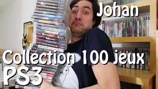 La collection de 100 jeux PS3 de Johan