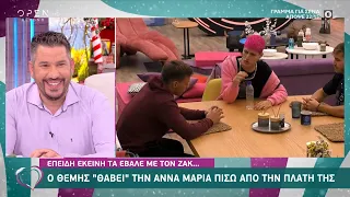 Big Brother: Ο Θέμης «θάβει» την Άννα Μαρία πίσω από την πλάτη της | Ευτυχείτε! 9/12/2020 | OPEN TV