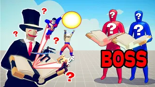 RANDOM CREATIVE UNIT vs DOUBLE RANDOM SUMMON BOSS | TABS - Totally Accurate Battle Simulator