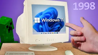 Instale Windows 11 en mi PC Antigua *1998*