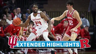 Indiana at Rutgers | Extended Highlights | Big Ten Men's Basketball | Jan. 9, 2024