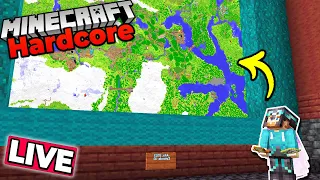 Updating the WORLD MAP in HARDCORE MINECRAFT 1.20 - Survival Let's Play