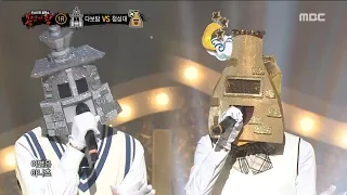 [1round] 'Dabotap' VS 'Observatory' - Timeless, '다보탑'   VS '첨성대' - Timeless 복면가왕 20181014