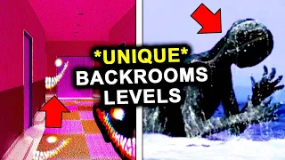 Top 5 UNIQUE Backrooms Levels…