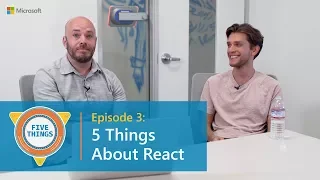 #FiveThings About React