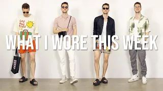 7 Men's Summer Vacation Outfits | What I Wore This Week #28(Reupload)