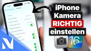 Die BESTEN iPhone Kamera Einstellungen fürs perfekte Fotos & Videos (iOS 16) | Nils-Hendrik Welk