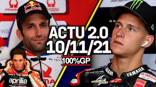 Gros SOUCIS avec la YAMAHA d'après F.QUARTARARO, J.Zarco critiqué par A.Espargaro (Actu MotoGP)