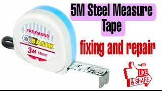 how to repair 5 meter tape at home