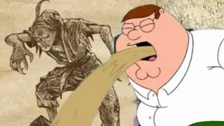 Peter Griffin's Reaction To The Peter Pan Neverland Nightmare Conept Art #BloodandHoney