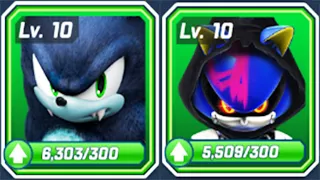 Sonic Forces - Level 10 Werehog vs Level 10 Reaper Metal Sonic - All Characters Unlocked Gameplay