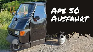 Ape 50 - eine kleine Konversation während der Fahrt