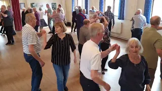 Västerträffen 17/3 2023. Spelman Conny Brodin . Dansen är Cajunpolka m. byte.