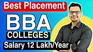Top 10 BBA College in India ✅ | Best Placement BBA Colleges🔥  | Average Package 10 Lakh/Year 😱