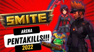 smite pentakill compilation 2022