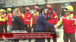 Presentan plan de protección y mapa de riesgos para prevenir incendios forestales