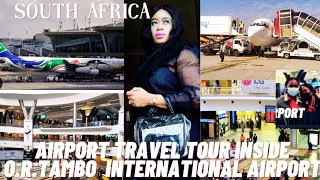 Airport Tour Inside O.R Tambo International Airport Johannesburg South Africa🇿🇦 || Travelling Time